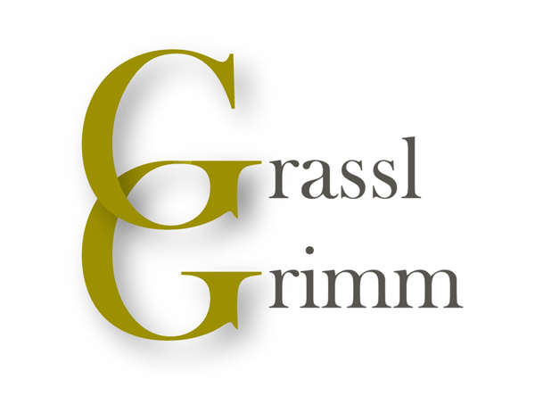 Cornelia Hackl Grafikdesign: Logo für Grassl & Grimm Medien